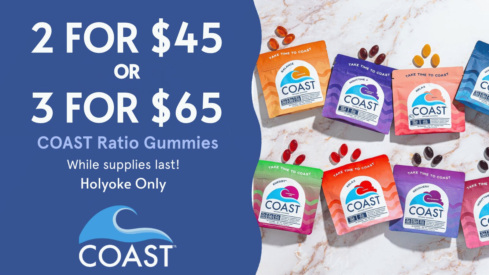 Canna Provisions Holyoke Coast Ratio Gummies ⭐️