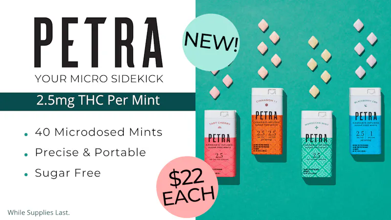 Canna Provisions Holyoke Petra Mints - New To The Menu!
