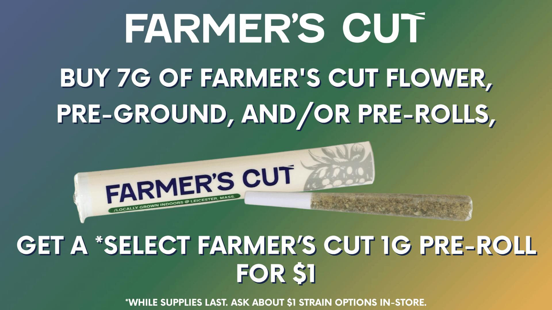 Canna Provisions Holyoke ‼️$1 Pre-Roll Add Ons