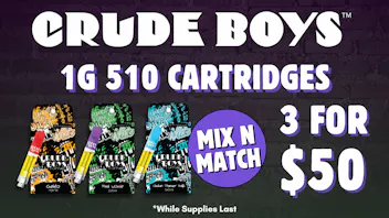 Canna Provisions - Lee ⭐️Crude Boys 510 Carts