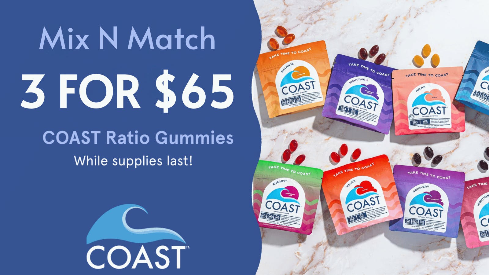 Canna Provisions - Lee Coast Ratio Gummies