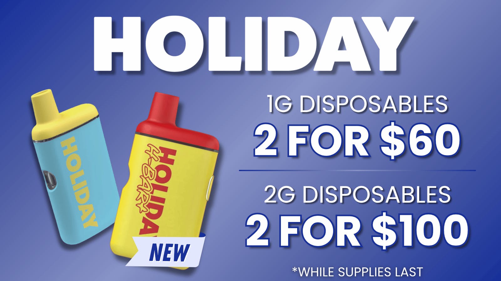Canna Provisions Holyoke 🆕 Holiday 2G Disposables
