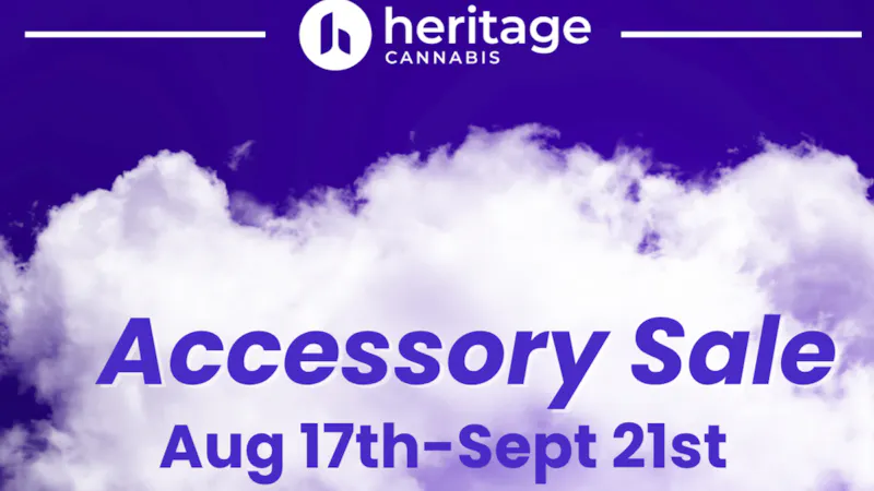 Heritage Cannabis East Factory Outlet Accessory Refresh Sale