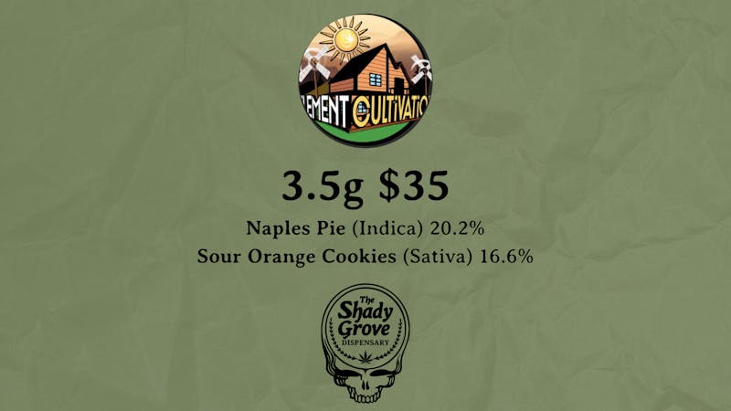 The Shady Grove Dispensary Element Cultivation Eights $35
