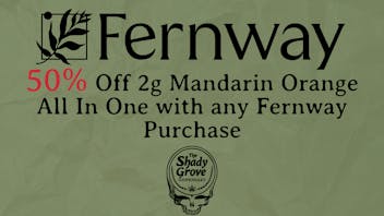 The Shady Grove Dispensary 50% off Mandarin Orange 2g AIO