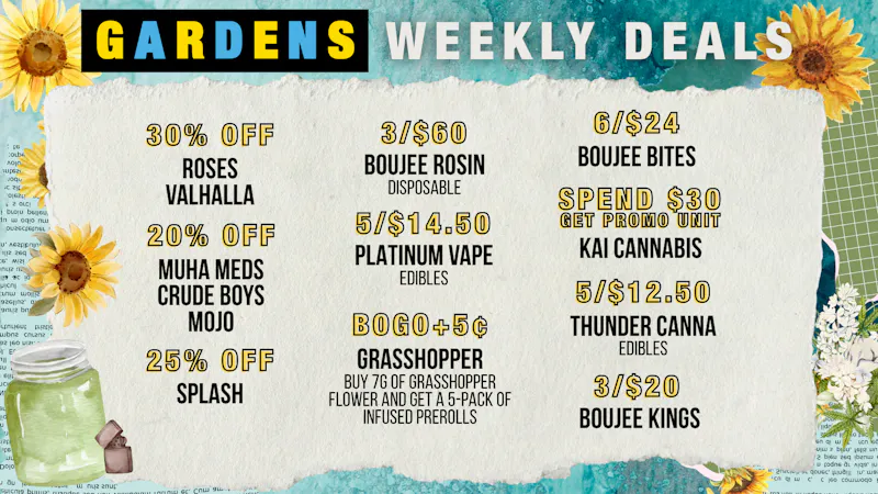 CannaBay Weekly Deals 8/20 - 8/27