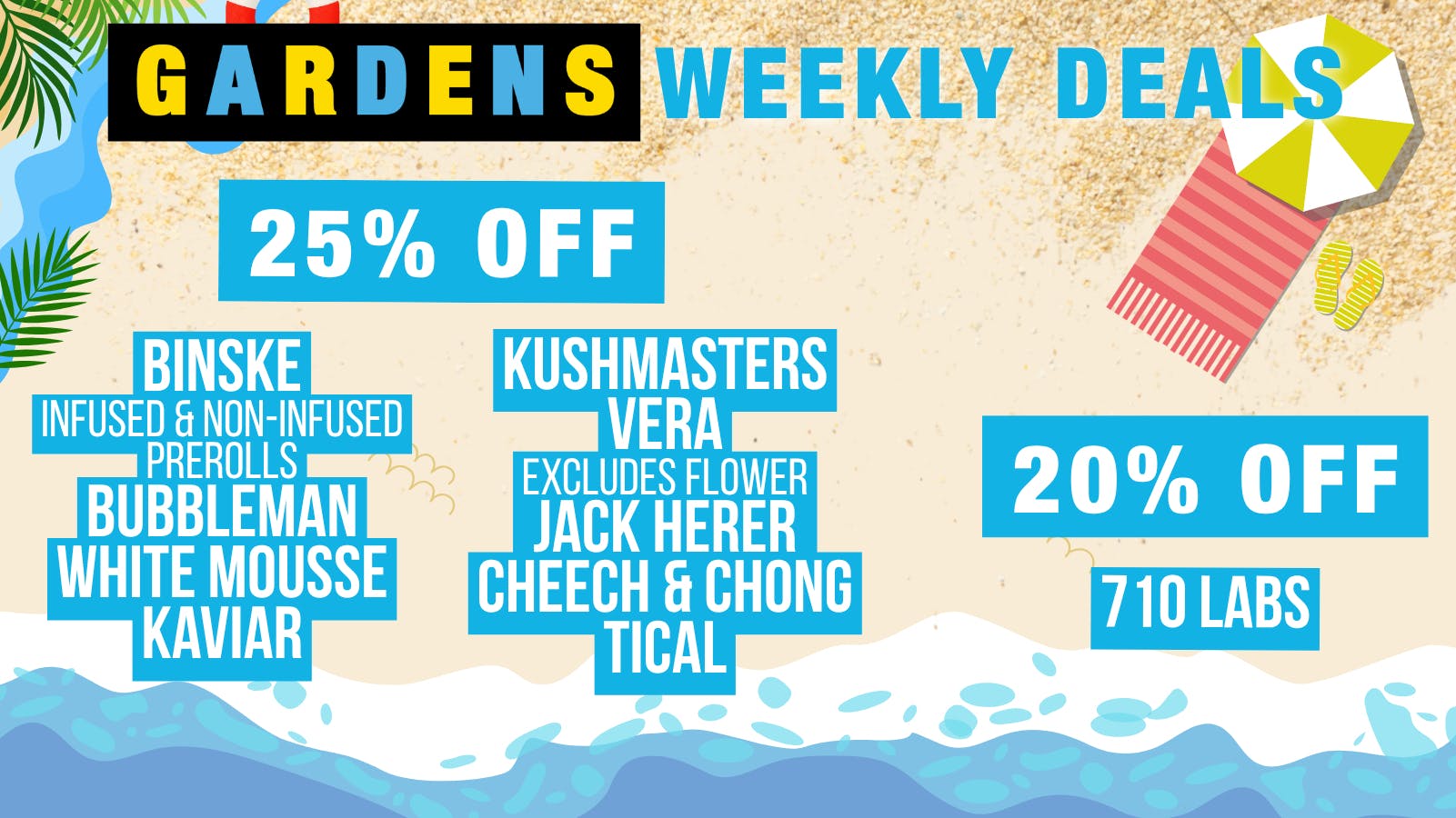 Berkeley Dispensary Weekly Deals 8/27 - 9/3
