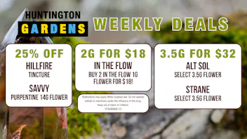 Huntington Gardens Weekly Deals 9/17 - 9/24