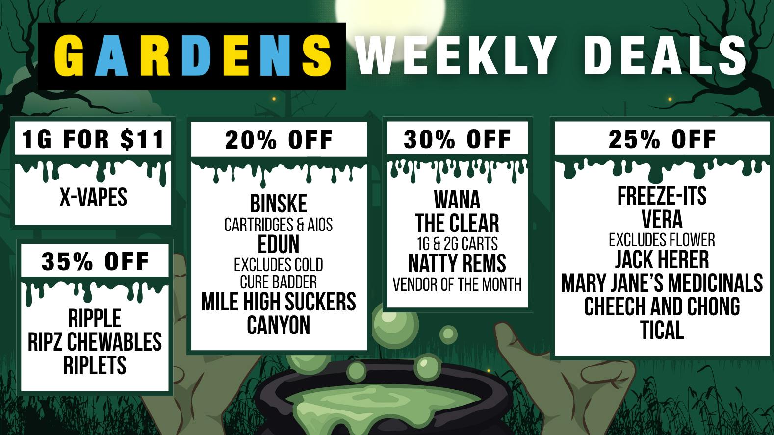 Cherry Peak Weekly Deals 10/22 - 10/29