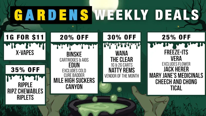 Canna City Weekly Deals 10/22 - 10/29