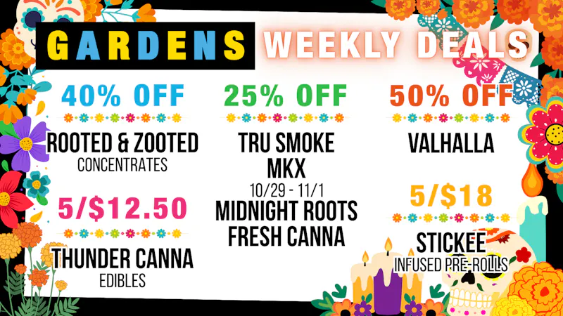 CannaBay Weekly Deals 10/29 - 11/5
