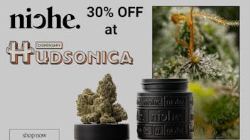 Hudsonica Weed Dispensary 30% Off Select Niche Flower