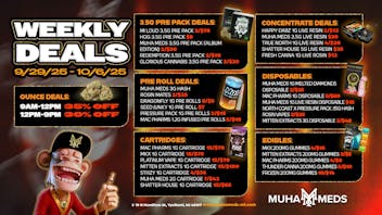 Muha Meds Ypsilanti - Recreational ENJOY THE LAST BIT OF SUMMER! 5PM-9PM ONLY!