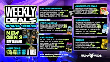 Muha Meds Ypsilanti - Recreational SUNDAYS ARE FOR CHILLIN! 1PM-5PM ONLY!