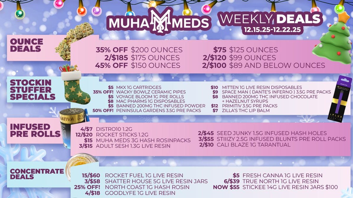 Muha Meds Ypsilanti - Recreational MONDAY IS A MUHA KINDA DAY! 6PM-9PM ONLY!