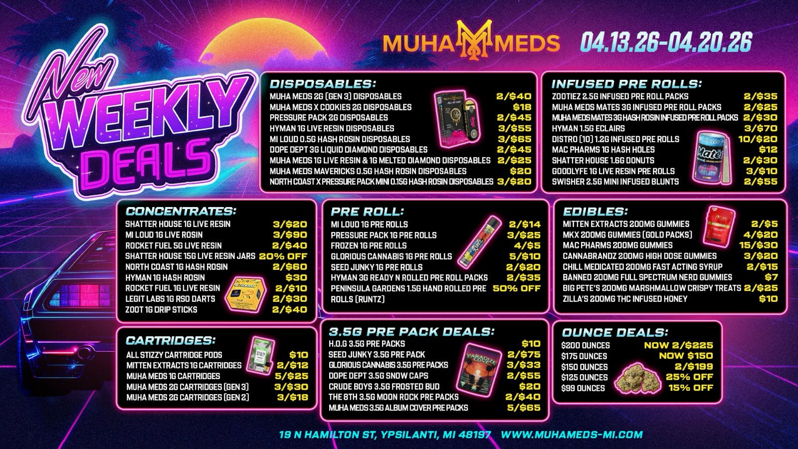 Muha Meds Ypsilanti - Recreational SEED JUNKY VENDOR DAY! 11AM TO 1 PM ONLY!