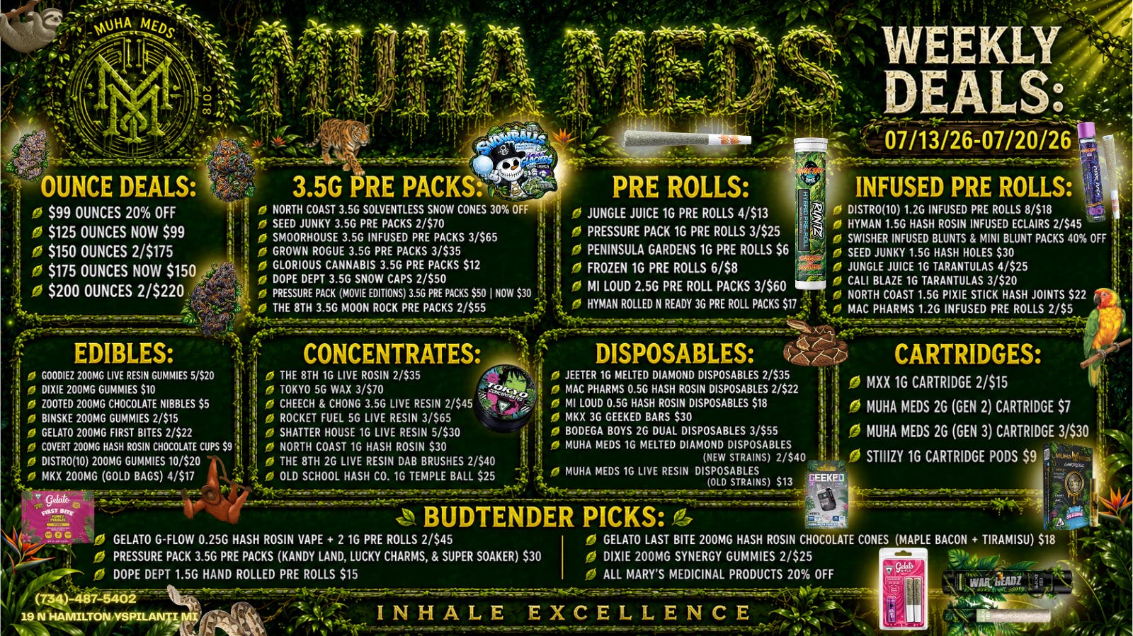 Muha Meds Ypsilanti - Recreational WERE NOT JUST ANYBODY 9:30AM-12PM