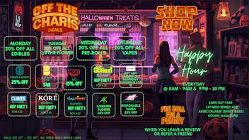 Off The Charts - New Jersey OFF THE CHARTS WEEKLY DEALS. FIRST TIME 35% OFF