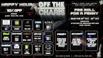 Off The Charts - New Jersey FTP 25% OFF HAPPY WEED-KEND!