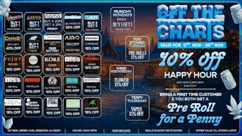 Off The Charts - New Jersey FTP 25% OFF!!!! WEEK DAY DEALS