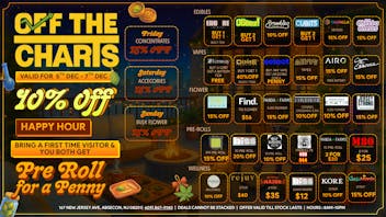 Off The Charts - New Jersey FTP 25% OFF!!!! WEEKEND DEALS