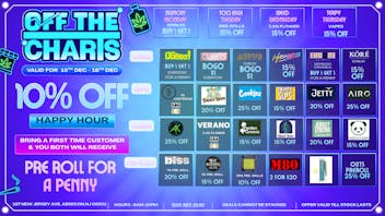 Off The Charts - New Jersey FTP 25% OFF!!!! WEEK DAY DEALS