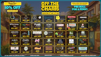 Off The Charts - New Jersey FTP 25% OFF WEEKEND DEALS