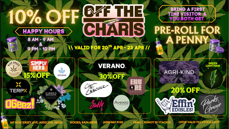 OTC Jersey 420!! FTP 25% OFF!! WEEKDAY DEALS!!