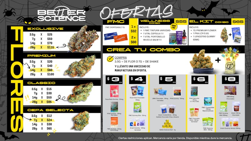 Better Science - Camuy Ofertas de Octubre 👻