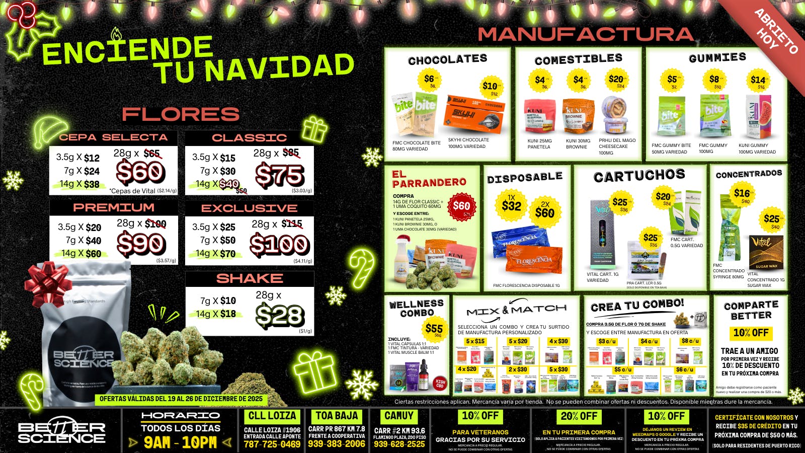 Better Science - Toa Baja 🎄OFERTAS NAVIDEÑAS 🎁