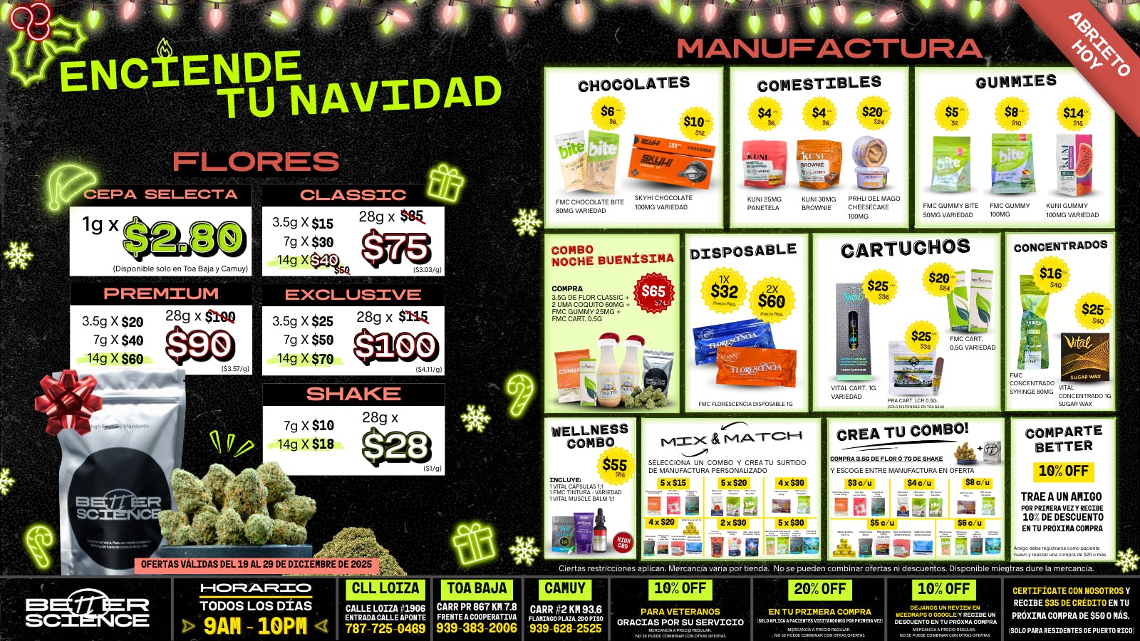 Better Science - Camuy 🎄OFERTAS NAVIDEÑAS 🎁