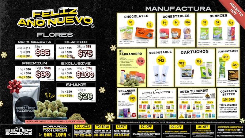 Better Science - Calle Loiza 😎 ¡Feliz Año Nuevo! 🥂