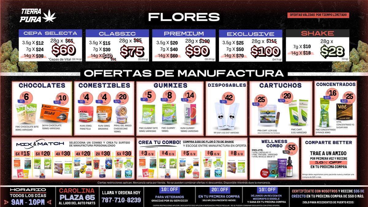 Tierra Pura - Carolina Las Mejores Ofertas 😎