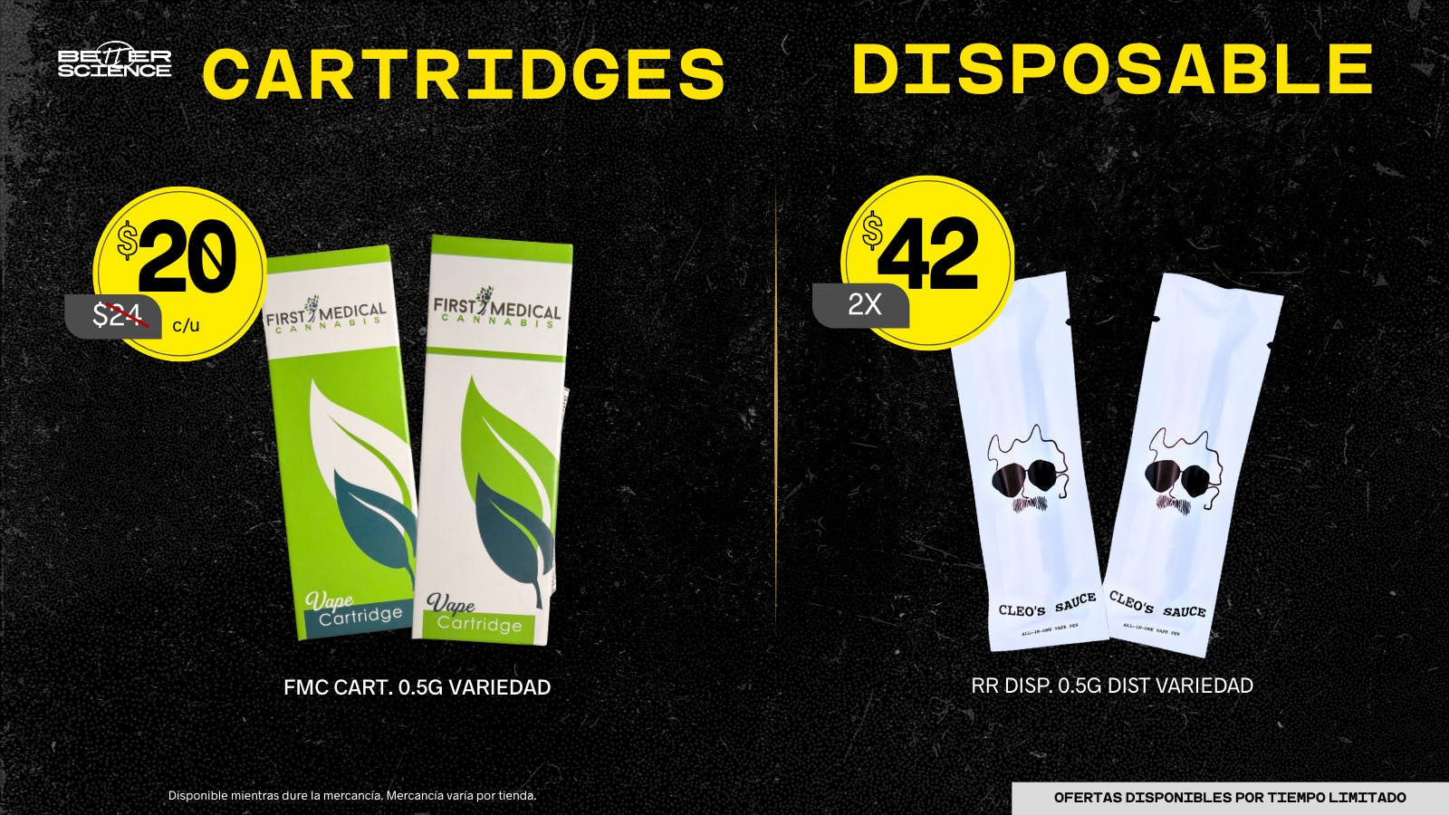 Better Science - Calle Loiza Disp./Cart. en Oferta 💨