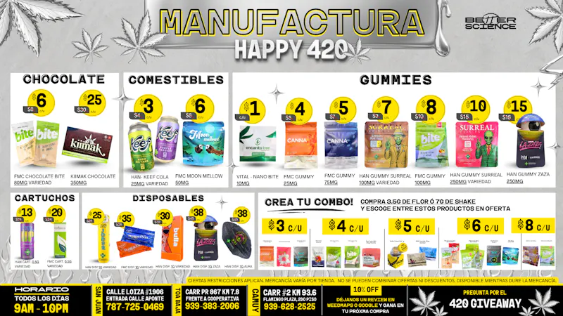 Better Science - Calle Loiza 🍬Manufactura de 4/20 😱