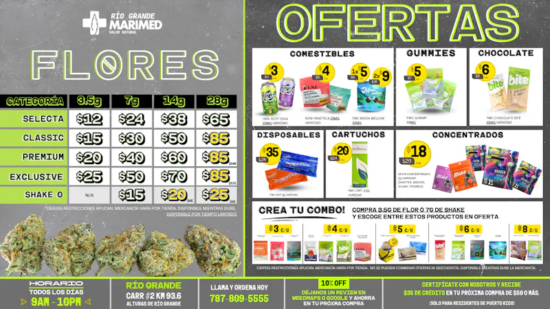 MARIMED Ofertas Disponibles 🍀