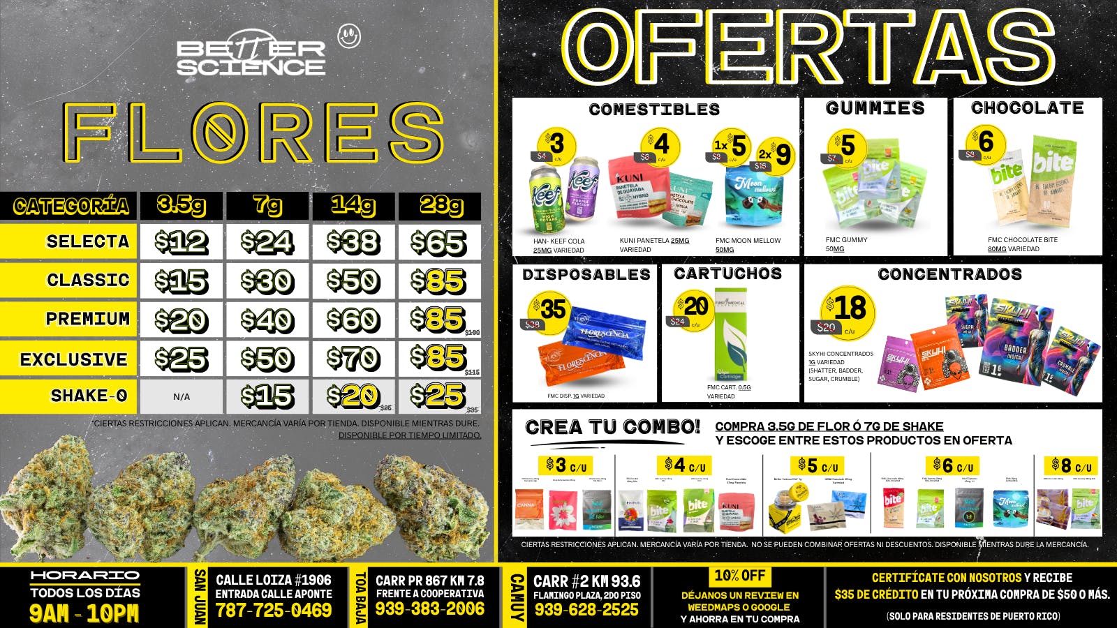 Better Science - Toa Baja Ofertas Disponibles ⚠️
