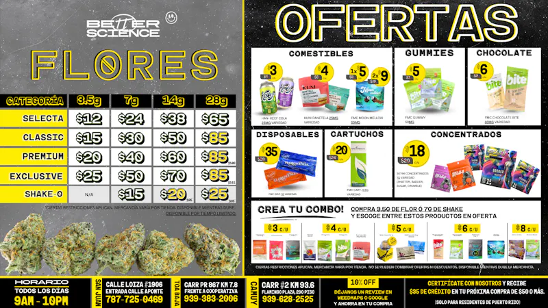 Better Science - Toa Baja Ofertas Disponibles ⚠️