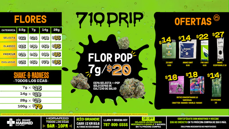 MARIMED OFERTAS DEL 710 DRIP 🍯