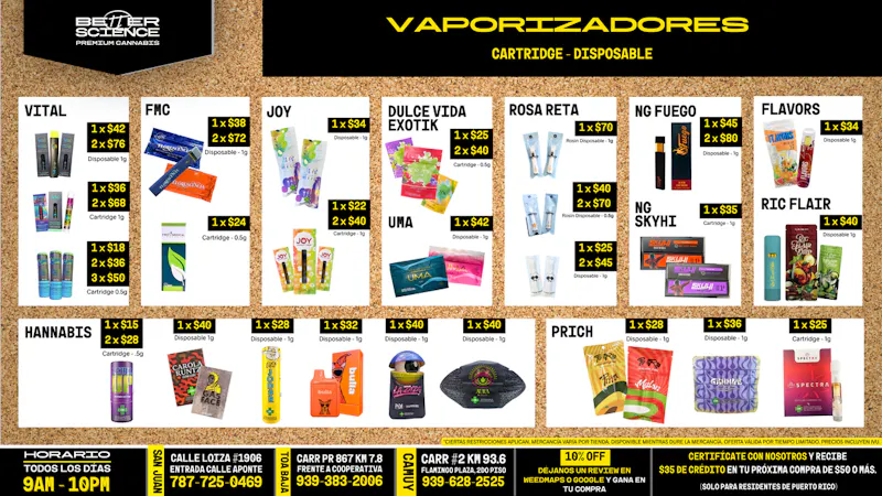 Better Science - Calle Loiza Vaporizadores que se Ajustan a Tu Rutina 🚶🏿‍♂️