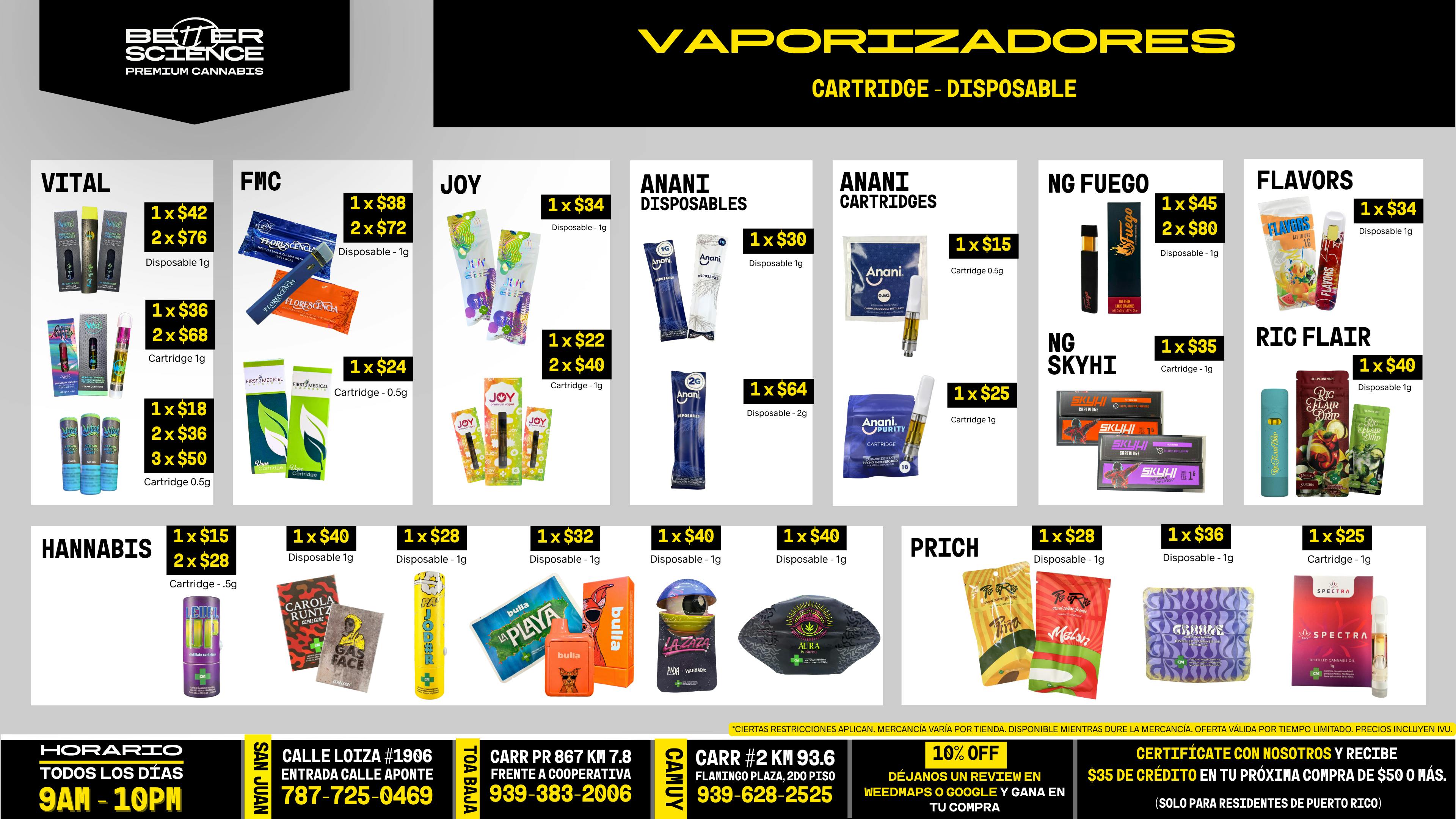 Better Science - Calle Loiza Vaporizadores 🔰