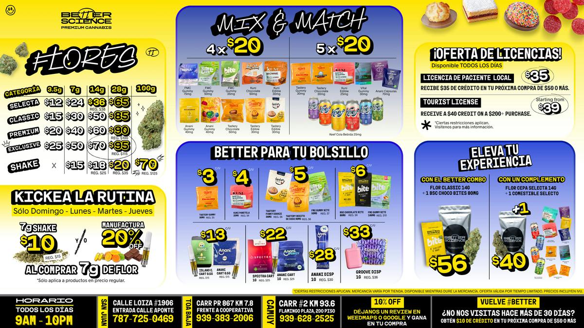 Better Science - Camuy BETTER OFERTAS