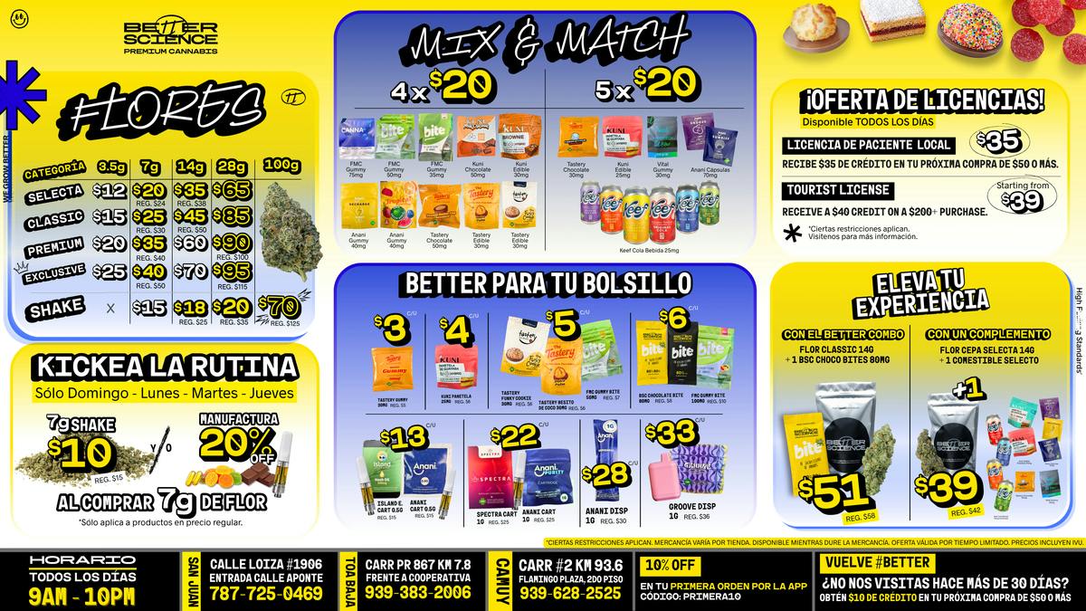 Better Science - Calle Loiza BETTER OFERTAS
