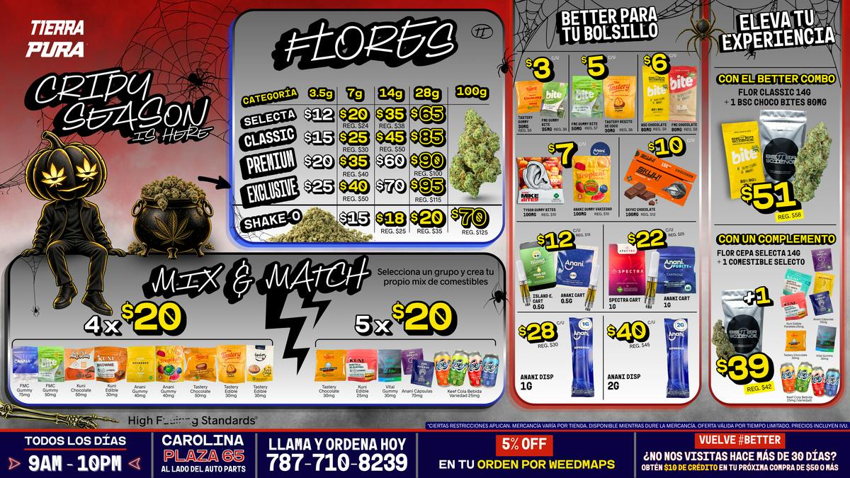 Tierra Pura - Carolina CRIPY OFERTAS 🕷️