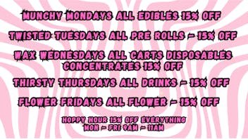 The Fat Bunny The Fat Bunny 8025 Sunset Daily Deals!