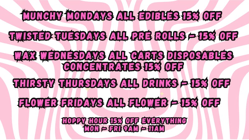 The Fat Bunny The Fat Bunny 8025 Sunset Daily Deals!