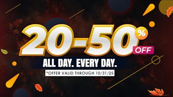 Lemon 22 🔥 20% to 50% – All Day, Every Day at Lemon22