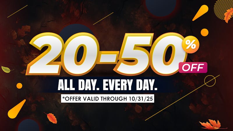 Lemon 22 🔥 20% to 50% – All Day, Every Day at Lemon22