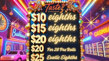 420 Cookies Club $10 Eighths & 28 Pre Rolls For $20