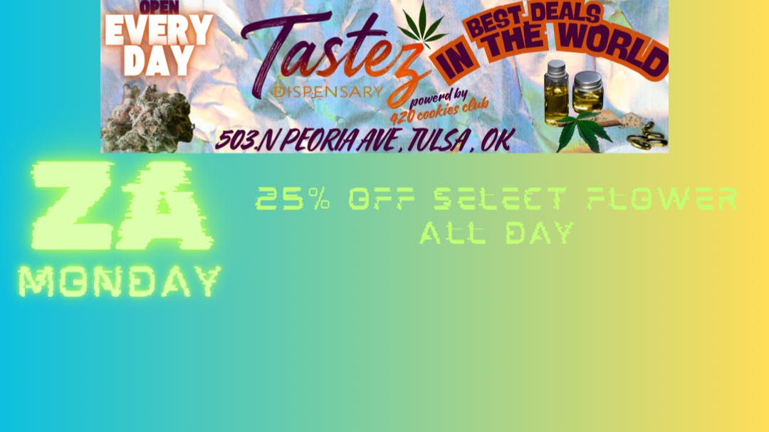 420 Cookies Club 25% Off Select Flower